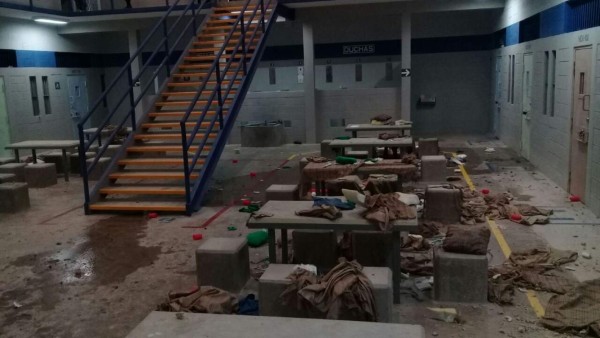 Honduras: Amotinamiento dejó varios daños en la cárcel 'El Pozo II'