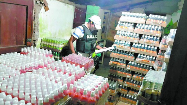 Incautan producto robado tras asalto a un camión