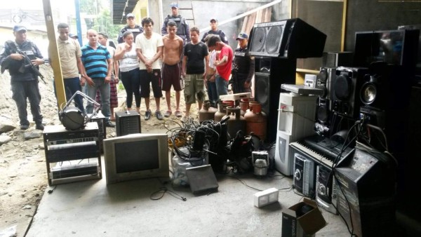 Capturan banda de asalta viviendas en Choloma &nbsp;&nbsp;