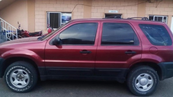 Honduras: Recuperan camioneta robada en el barrio Guadalupe