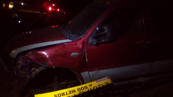 Un muerto y varios heridos tras choque en Siguatepeque