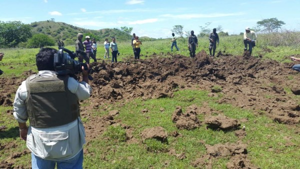 Destruyen 'narcopista' en el sur de Honduras