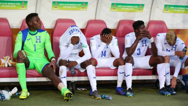 FOTOS: Llanto, tristeza y frustración dejó la paliza 12-0 que recibió Honduras vs Noruega