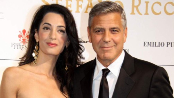 George Clooney será padre de gemelos a sus 55 años