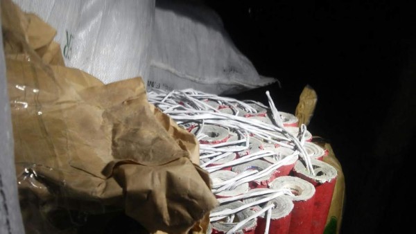 Decomisan pólvora en mercados de Comayagüela
