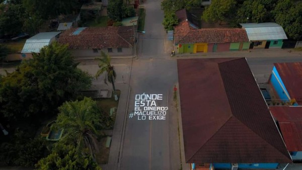 FOTOS: Se expande por toda Honduras la pregunta '¿Dónde está el dinero?'