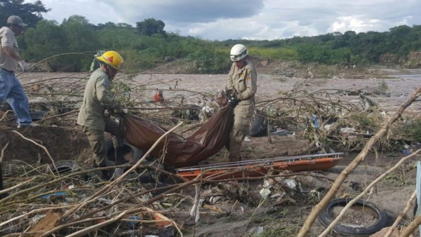 Encuentran a hombre en estado de putrefacción en río Choluteca