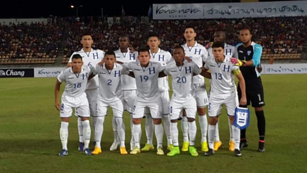 La Sub 21 de Honduras cayó ante Tailandia