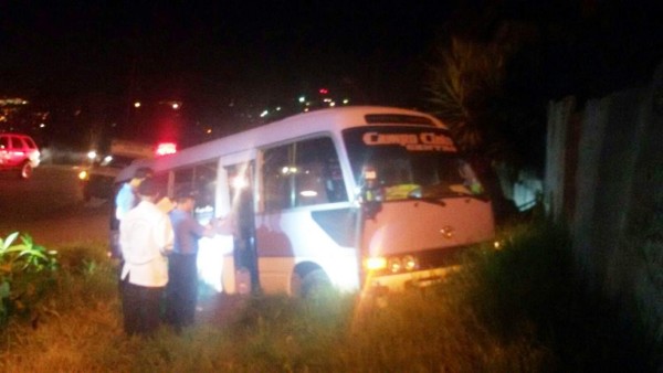 Asesinan a conductor de bus rapidito en carretera a Olancho