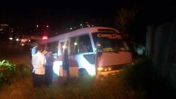 Asesinan a conductor de bus rapidito en carretera a Olancho