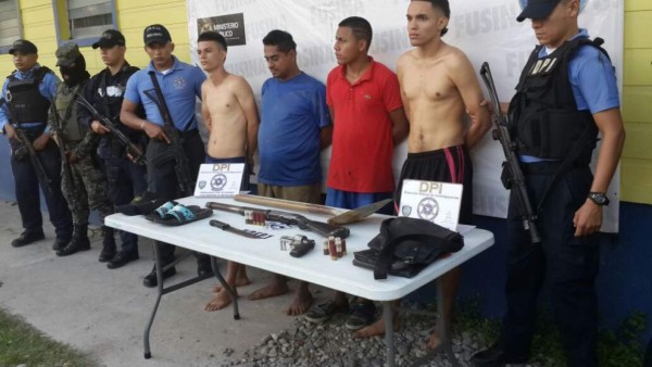 Capturan banda criminal cuando se disponían a matar a dos personas raptadas