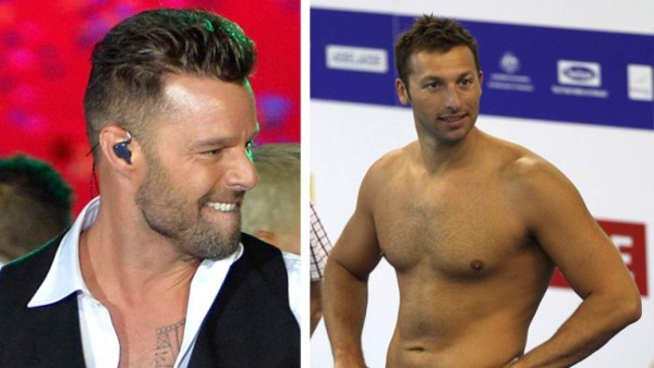 Ricky Martin e Ian Thorpe serían pareja