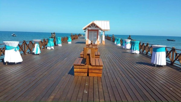 Honduras: Presidente Hernández inaugura vistoso muelle en La Ceiba