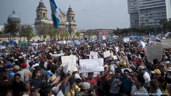Protestas en Centroamérica ponen en jaque a gobiernos
