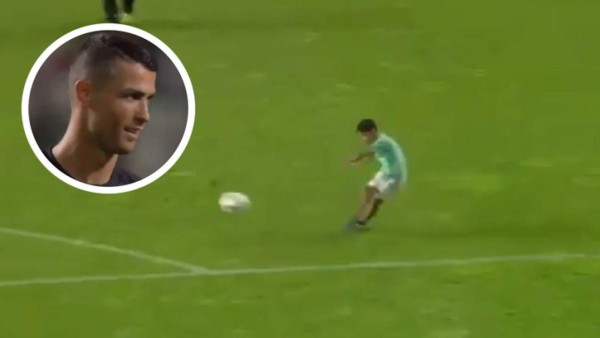 Cristiano Ronaldo Jr. emociona al delantero de la Juventus tras ganar su primer trofeo&nbsp;&nbsp;