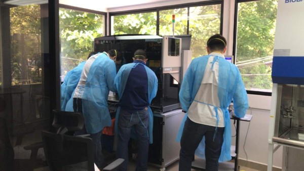 FOTOS: Así es el nuevo Laboratorio de Virología de Cortés