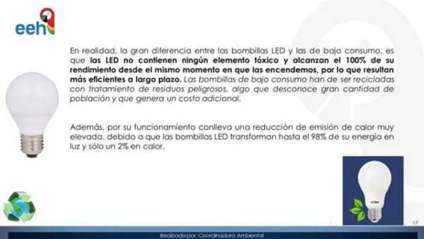21 de octubre, Día Mundial del Ahorro de Energía