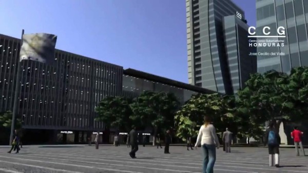 Así lucirá el Centro Cívico Gubernamental en Tegucigalpa