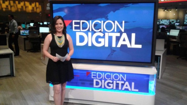 La hondureña Carolina Murillo destaca como productora de la cadena Univisión