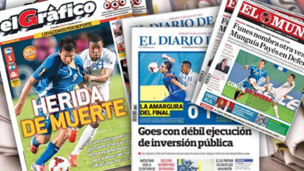 Prensa salvadoreña tiene fe de ganarle a Honduras este Viernes Santo