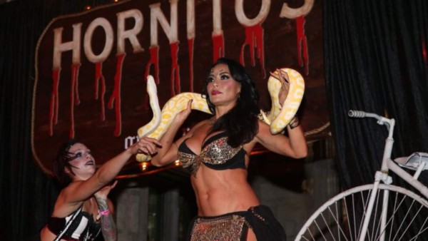 Así fue la fiesta de Halloween en la mansión Playboy