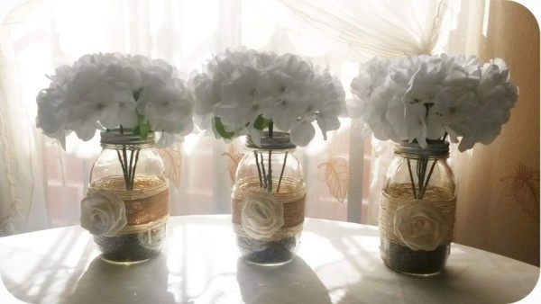 ¿Cómo decorar su florero de cristal?