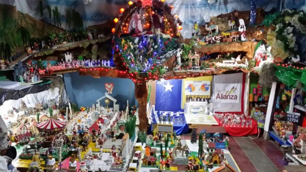 Las elecciones generales de Honduras 2017 retratadas en un nacimiento