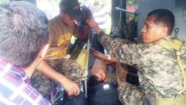 Al menos tres heridos en accidente de helicóptero de la Fuerza Aérea