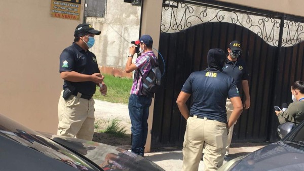 Cajas apiladas en una bodega: las fotos que no vio del allanamiento en casa de madre de Marco Bográn