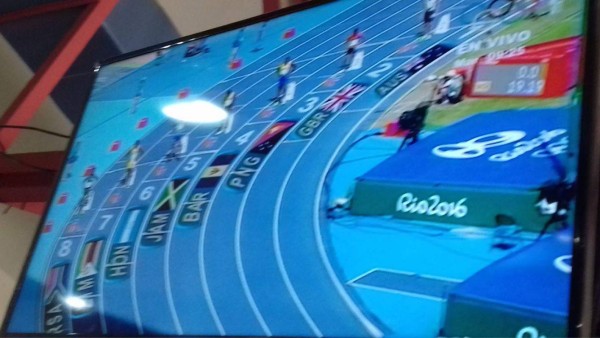 Rolando Palacios fue penúltimo en los 200 metros planos