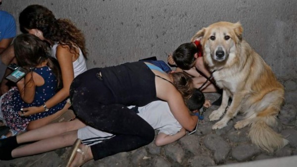 Imágenes impactantes: rostros de miedo y dolor en Israel y Gaza