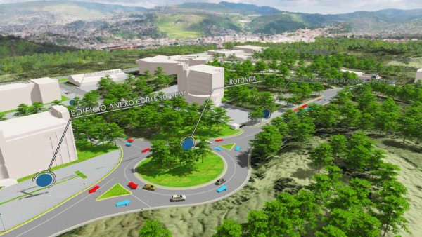 Alcaldía devela diseños de paso Kuwait-centro cívico