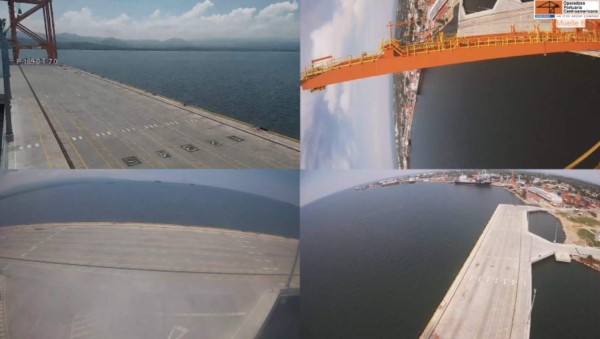 FOTOS: Así fue la llegada de los otros dos hospitales móviles a Honduras