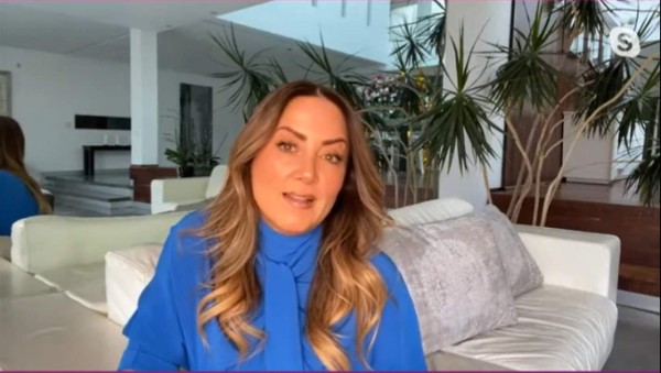 La lujosa casa donde Andrea Legarreta pasa la cuarentena (FOTOS)