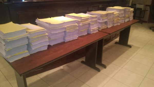 MP presenta más de 54 tomos de investigación