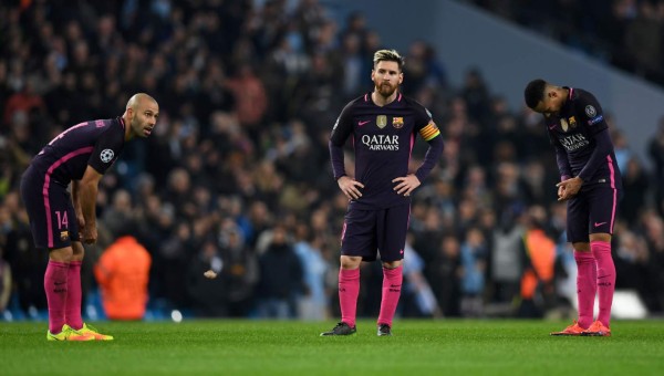 Tremendo zafancho se arma entre Messi y jugadores del City en el túnel de vestuarios