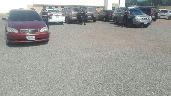 Recuperan cinco vehículos con reporte de robo en Tegucigalpa