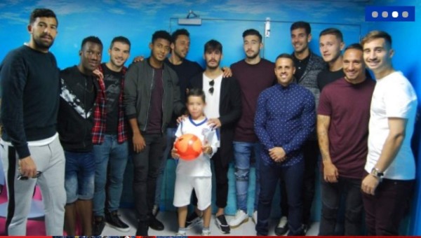 Anthony Lozano y Darixon Vuelto visitan hospital de Canarias en España &nbsp;&nbsp;