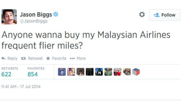 La macabra broma de famoso actor sobre la tragedia del MH17