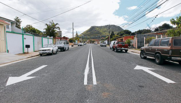Alcaldía de Tegucigalpa invierte cien mil lempiras en señalización