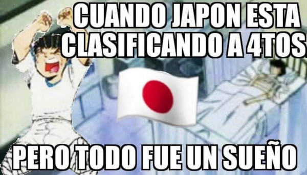 Con anime se burlan de la Selección de Japón al caer ante Bélgica y quedar fuera de Rusia 2018