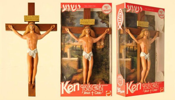 Polémica: La Barbie 'Virgen' y el Ken 'Cristo Crucificado'