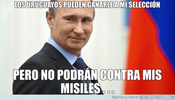 Rusia pierde su invicto y los atacan con memes