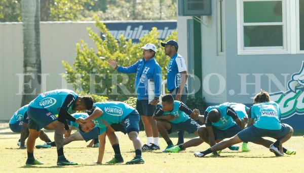 La Selección de Honduras realiza su último entrenamiento en Fort Myers&nbsp;&nbsp;