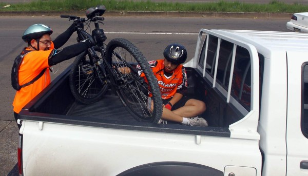 Lo que no debe hacer un ciclista
