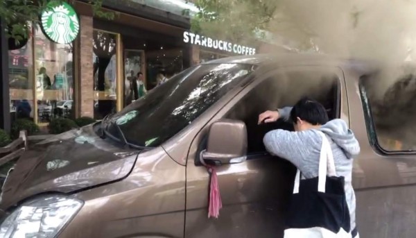 Una camioneta se incendia y deja 18 heridos en un atropello múltiple en Shanghái &nbsp;&nbsp;