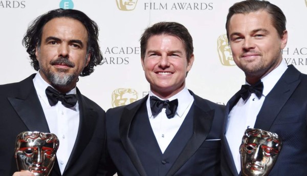 Tom Cruise reapareció en los BAFTA 2016 con nuevo rostro