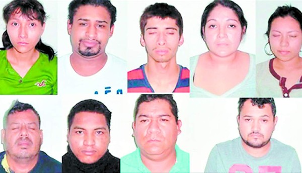 Dos hondureños integraban banda criminal