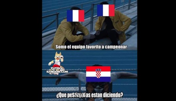 Con memes se burlan de Cristiano, Messi, Neymar y Croacia en la final del Mundial