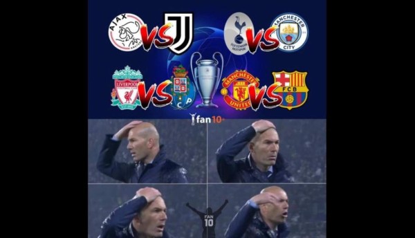 ¡A reír! Los memes que dejó el sorteo de la Champions League destrozan al Real Madrid